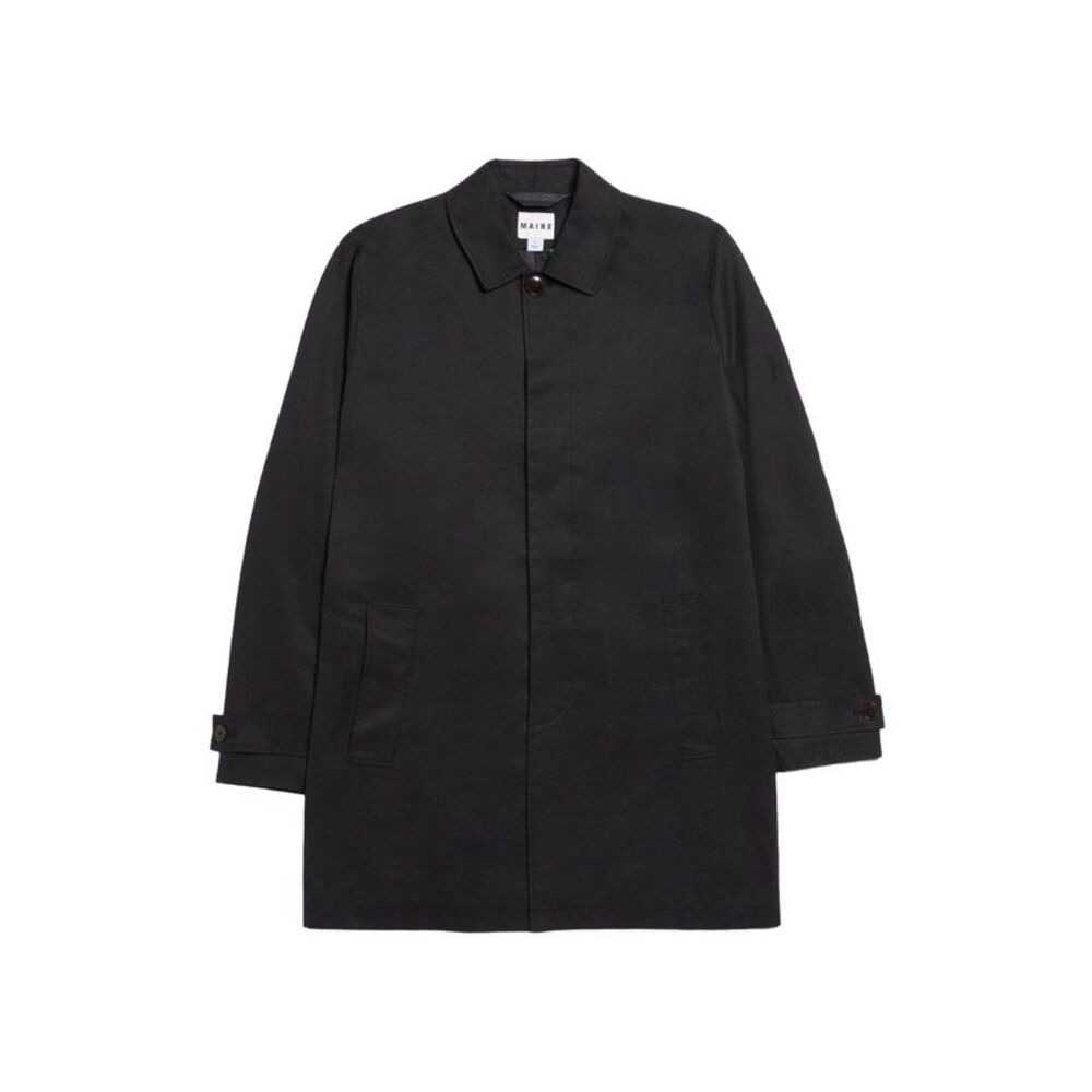 Maine Mens Smart Cotton Jacket / Black